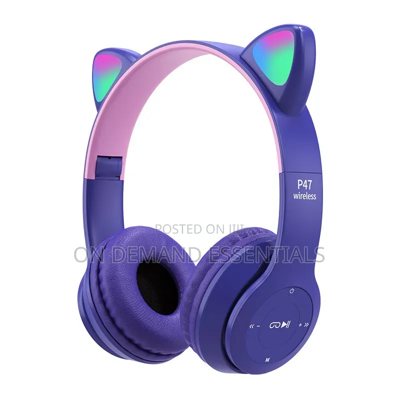 Cat Ear Lovely LED Headphone