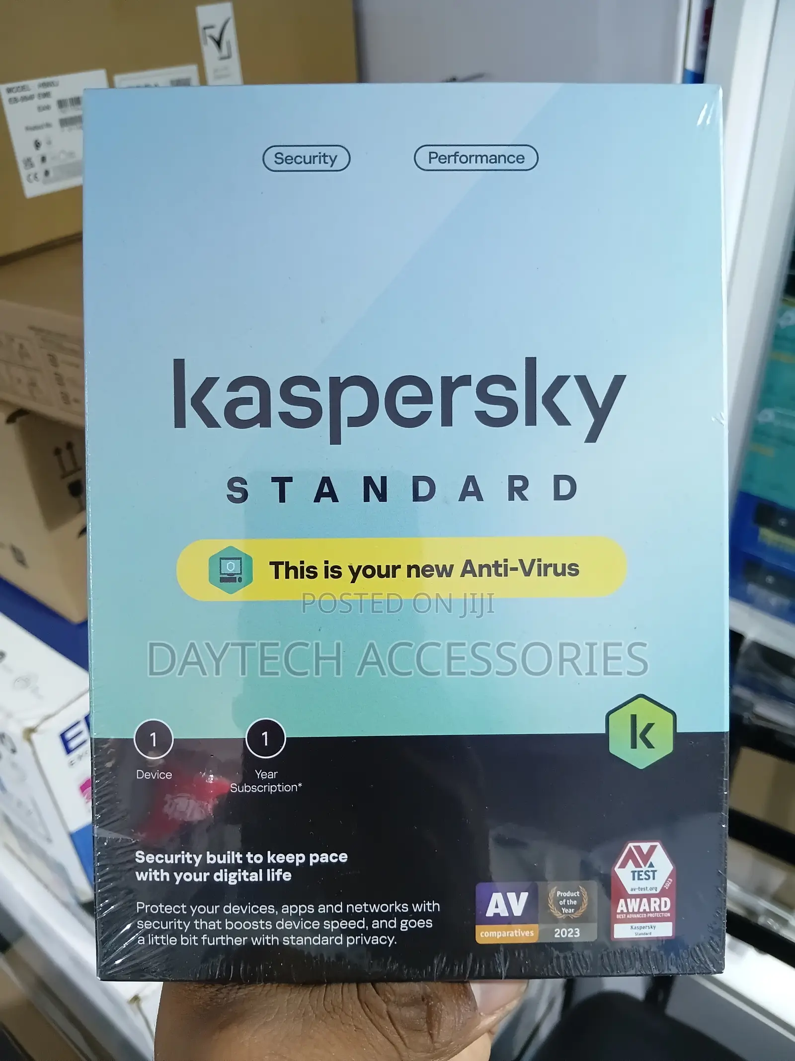 Kaspersky Standard Anti-Virus for 1 Device Platform.