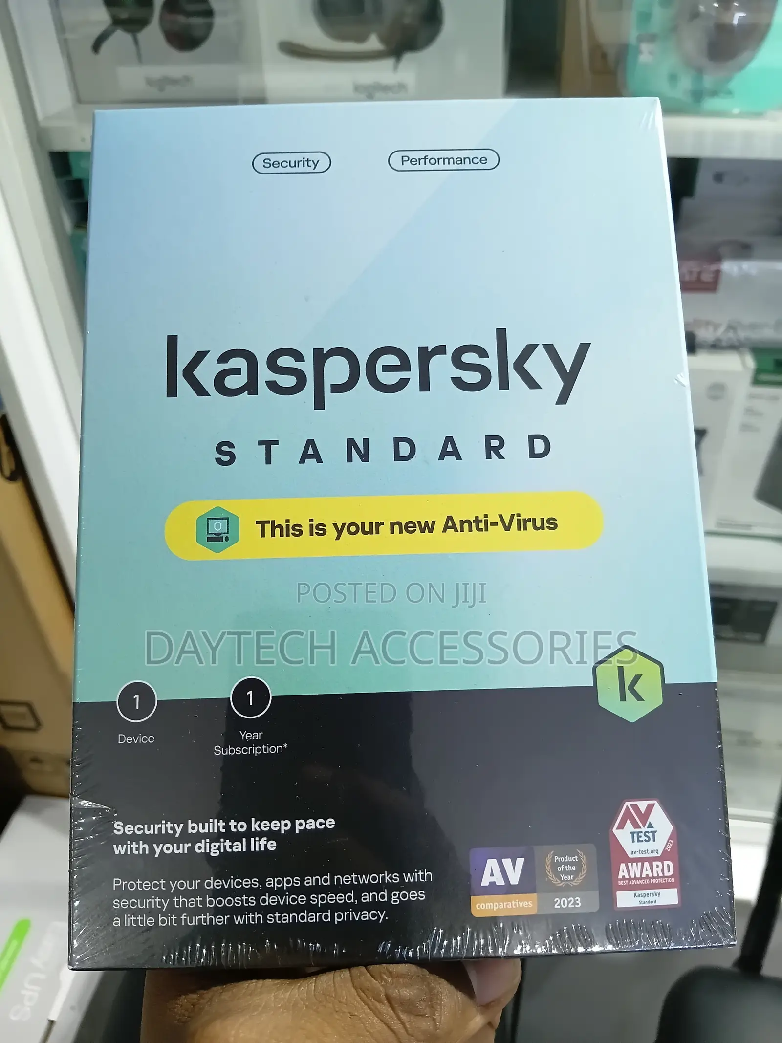 Kaspersky Standard 1 User + 1 Year Subscription