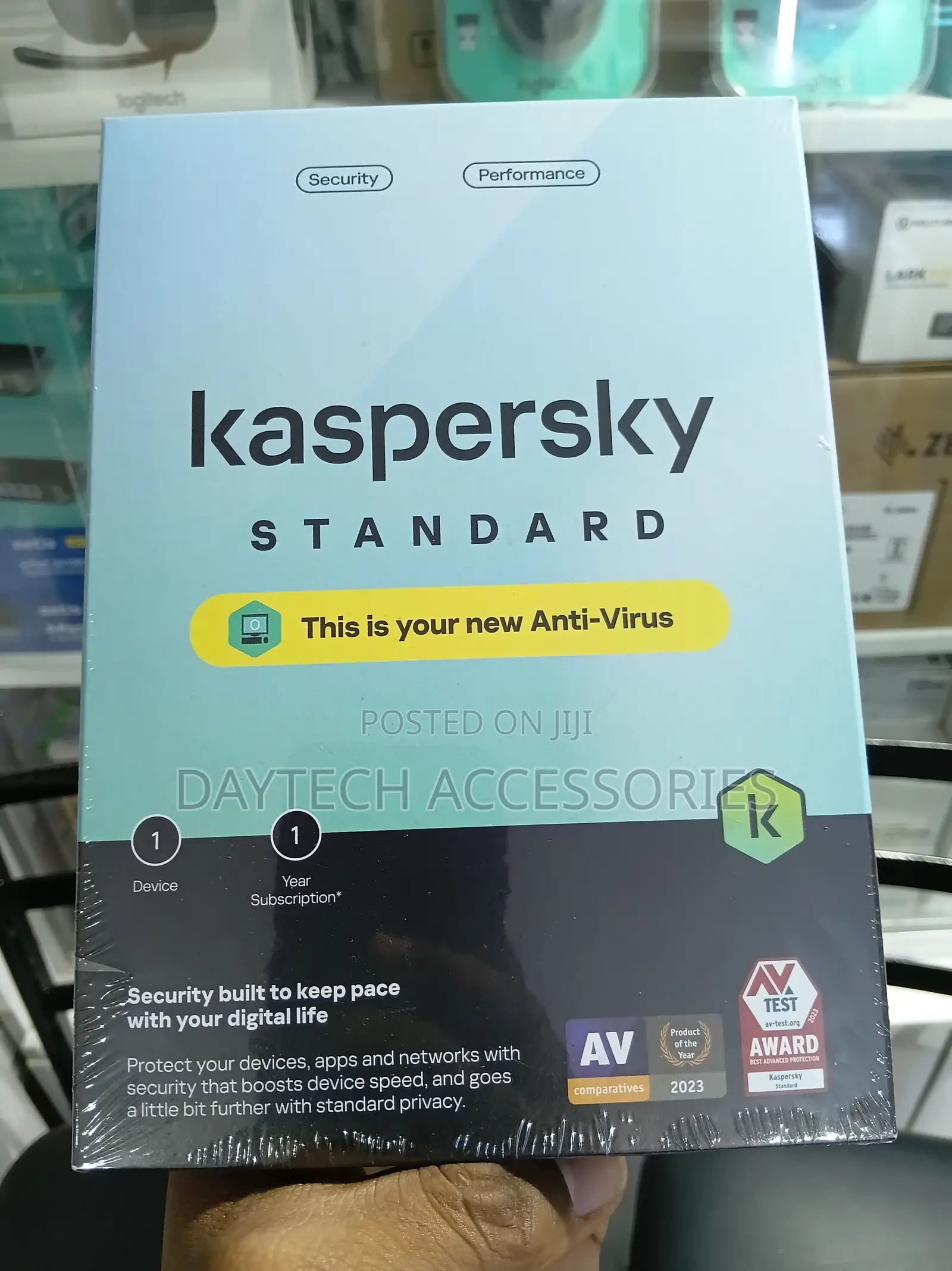 Kaspersky Standard 1 User + 1 Year Subscription