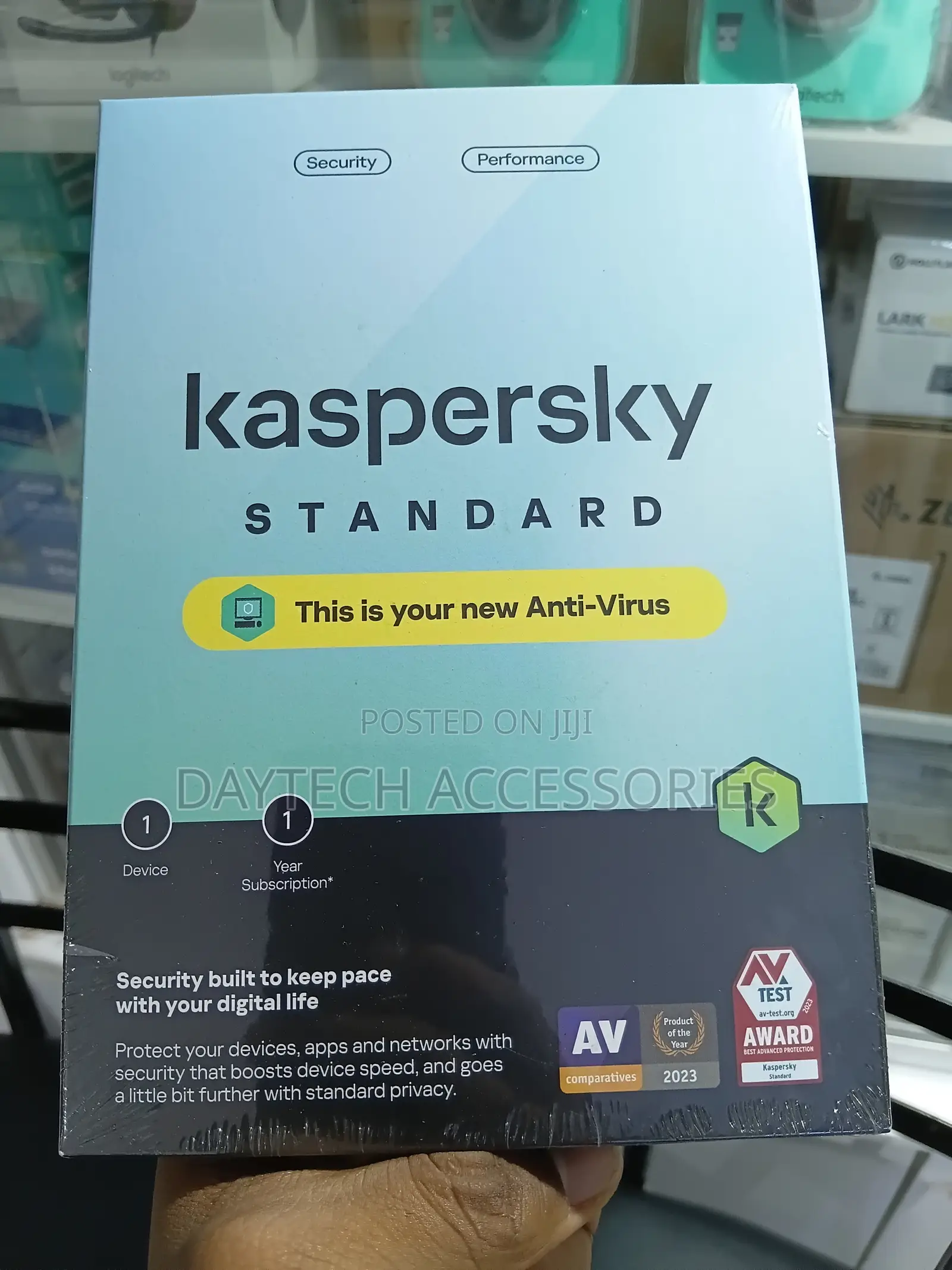 Kaspersky Standard 1 User + 1 Year Subscription