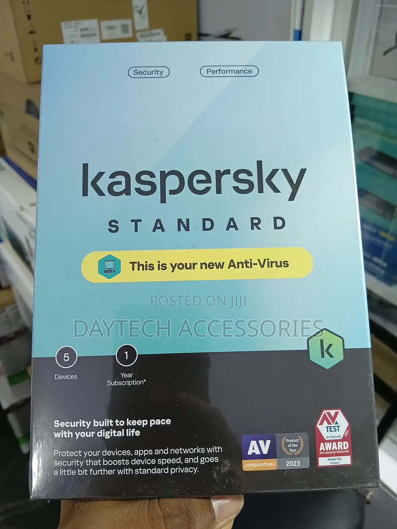 Kaspersky Standard Antivirus – 5 Devices 1 Year KL1041Q5EFS