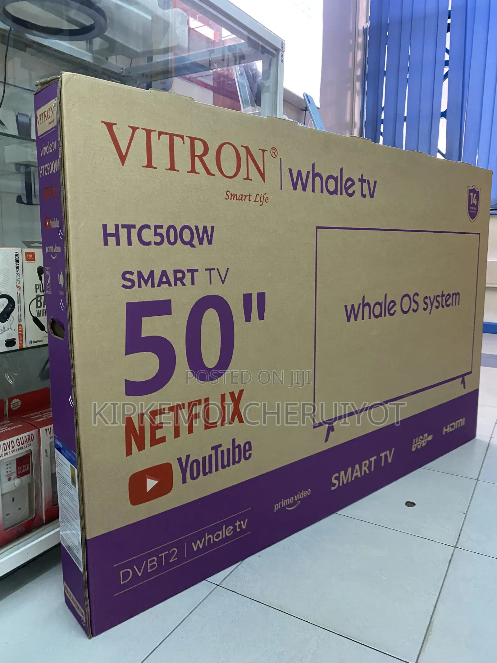 Vitron 50-Inch QLED Whale Smart UHD TV