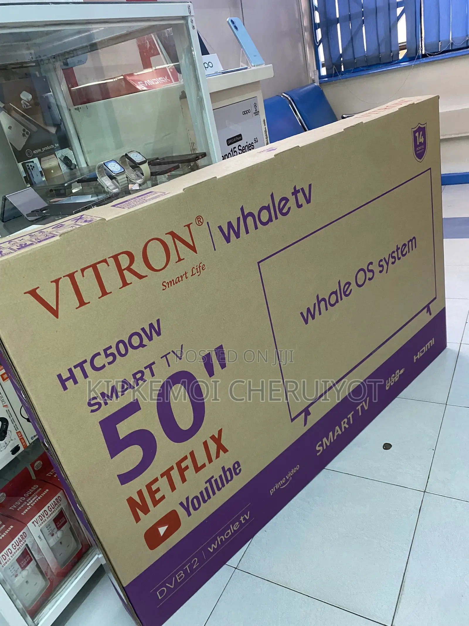 Vitron 50-Inch QLED Whale Smart UHD TV