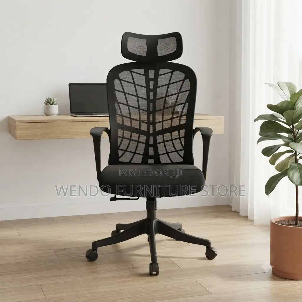Office Chairs; Ergonomic Office Chairs With Spider Backrest