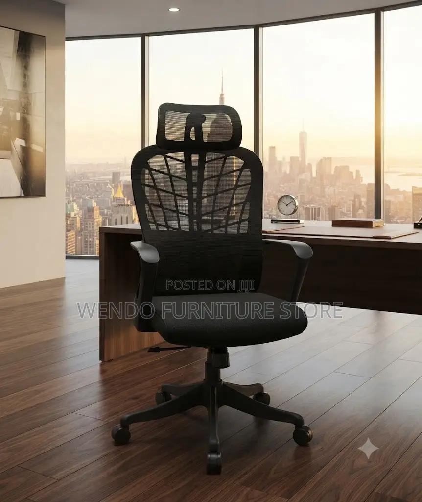 Office Chairs; Ergonomic Office Chairs With Spider Backrest