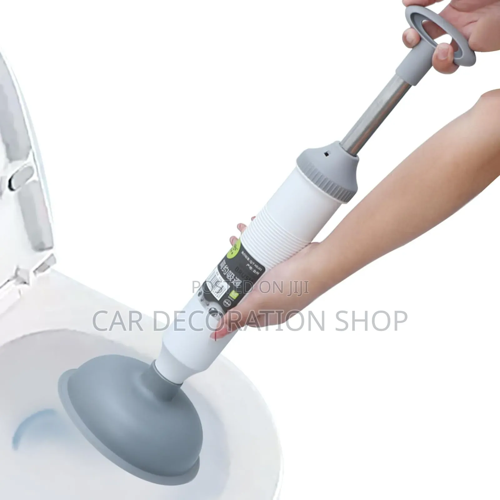 High Pressure Toilet Plunger and Pipe Clogger