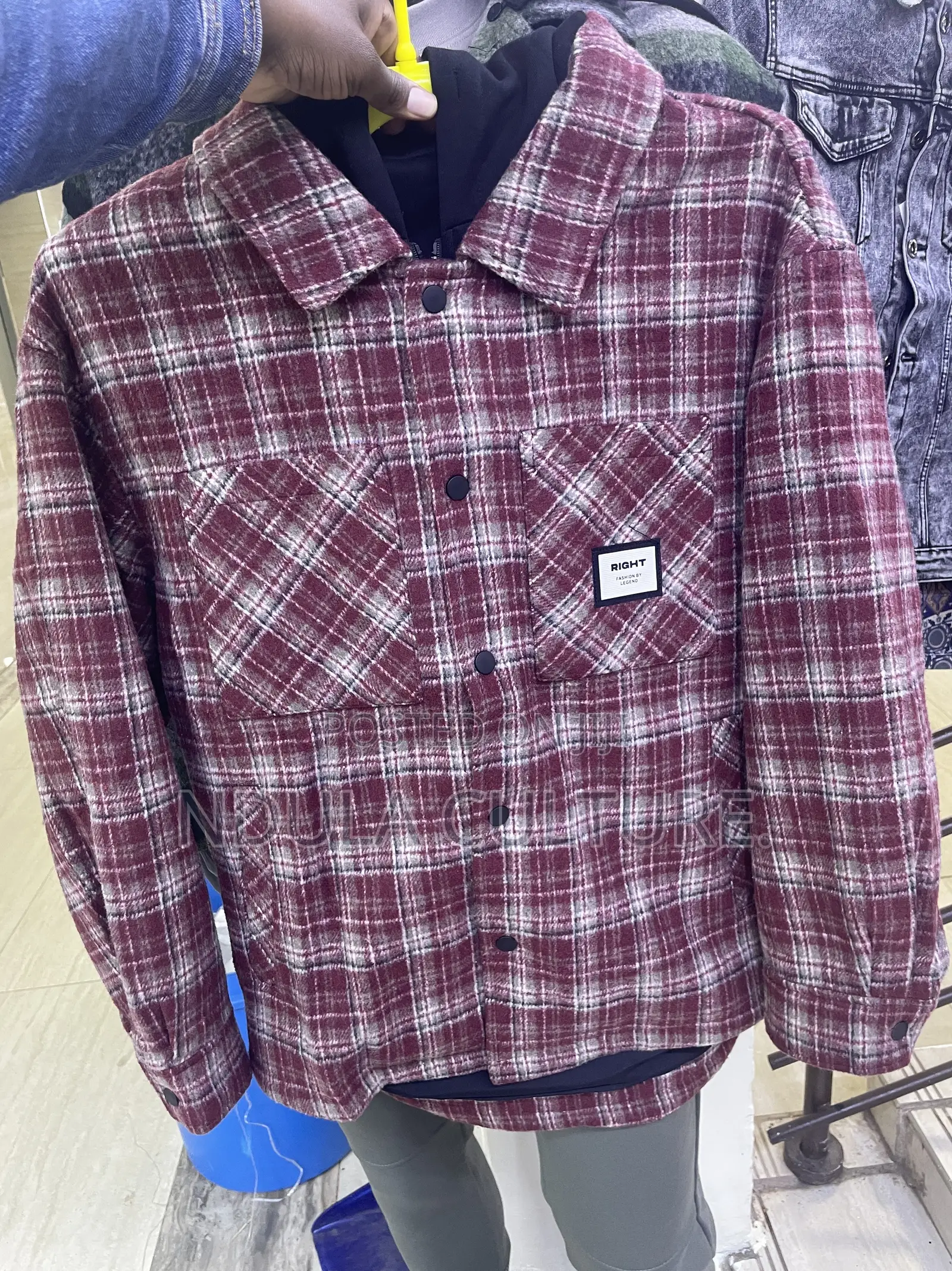 Heavy Flannel Shackets With Hoodie (Shirt+jacket)