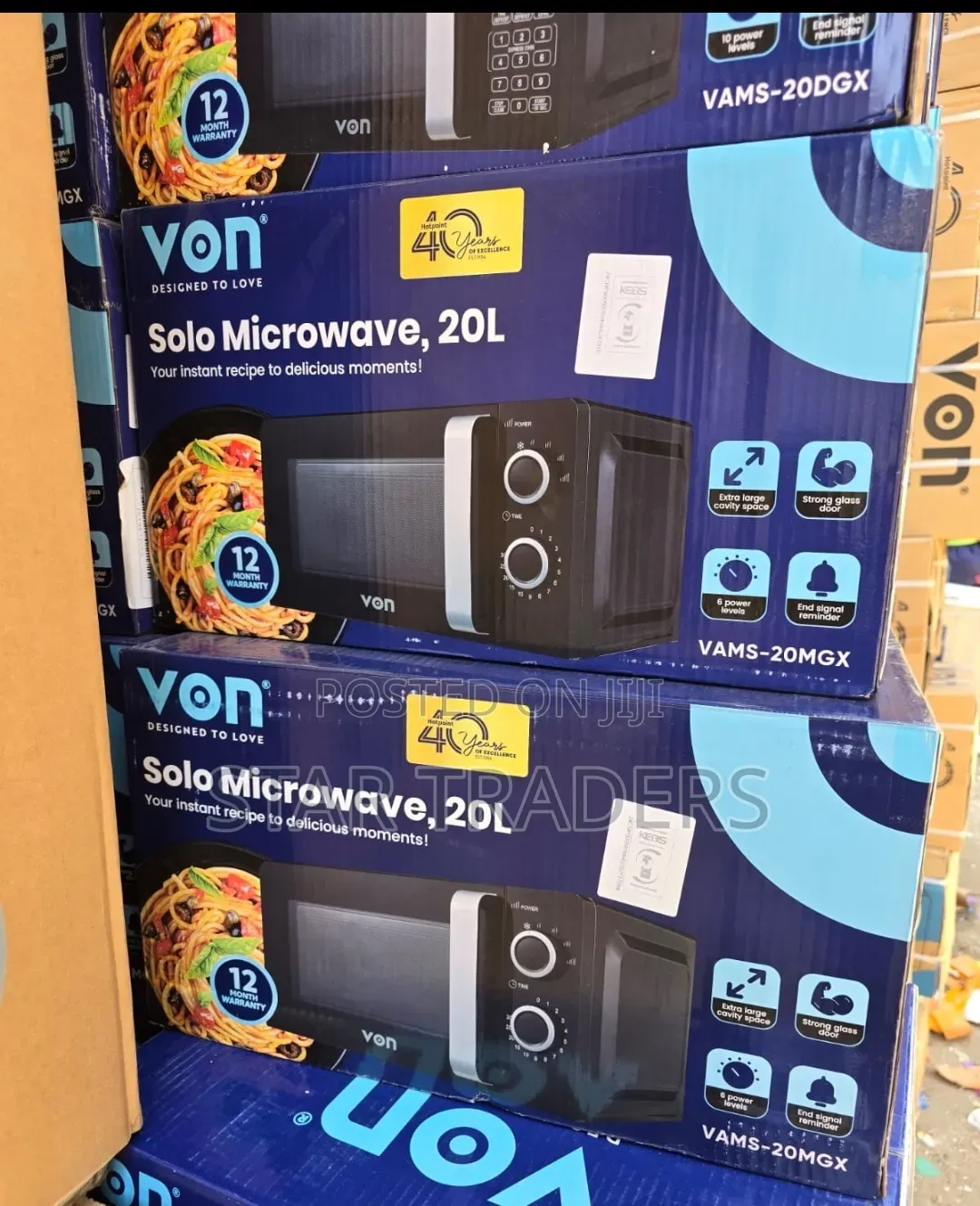 Von Manual 20 Litres Microwave