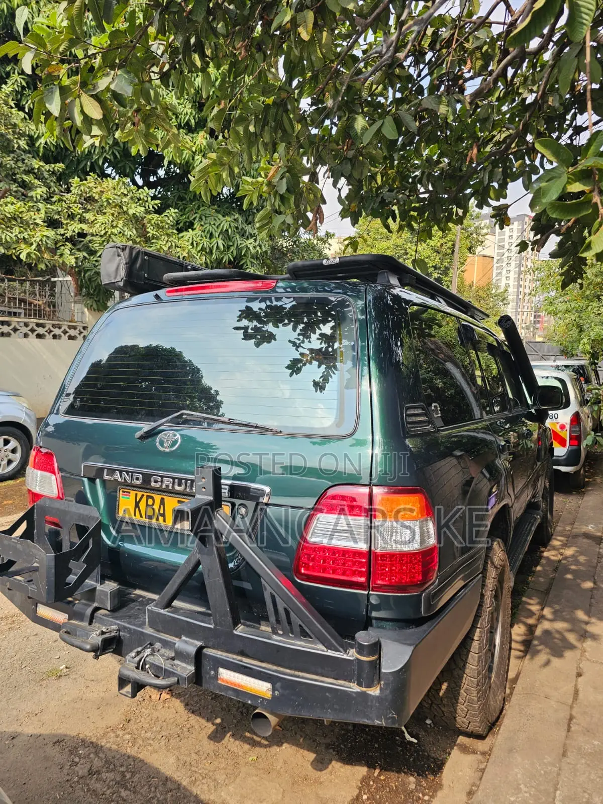 Toyota Land Cruiser 2002 Green