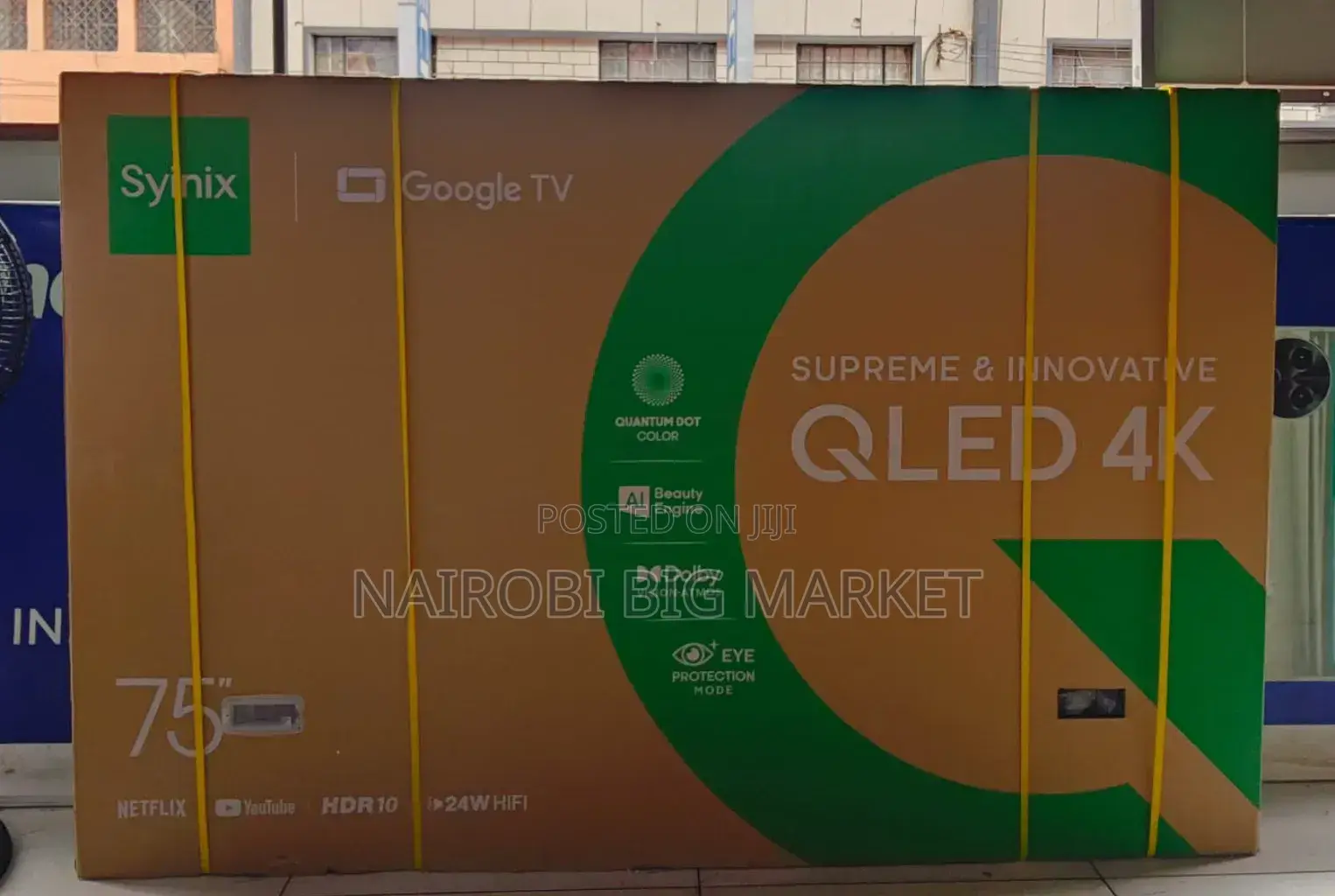 Brand New Syinix 75 Inch Qled Television