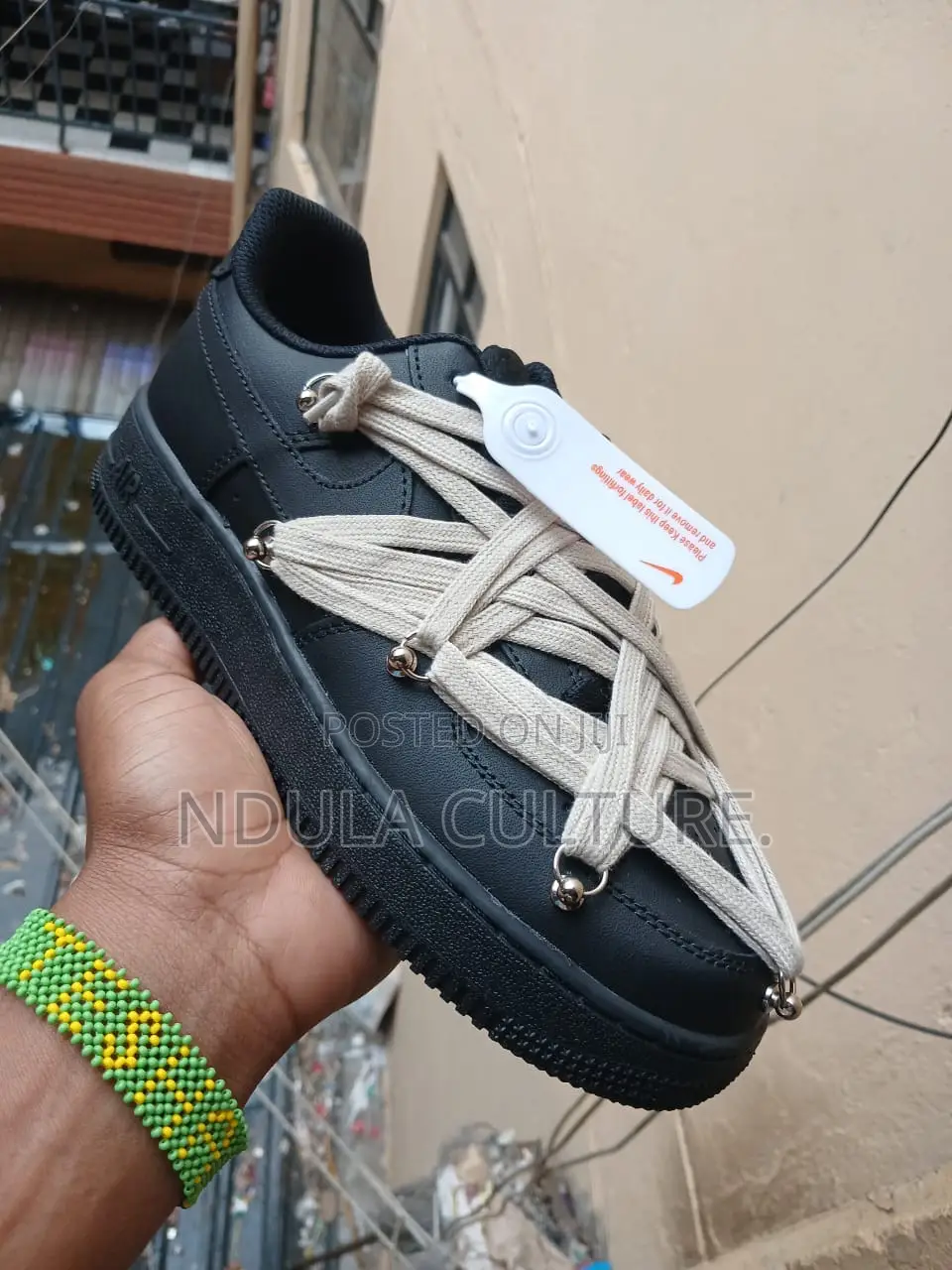 Custom "Rick Owens" Style Nike Air Force 1s