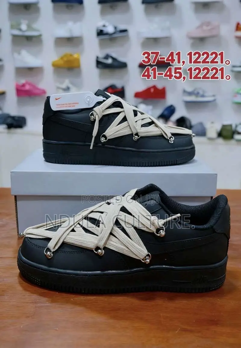 Custom "Rick Owens" Style Nike Air Force 1s