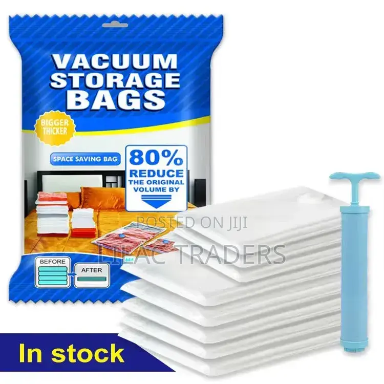 Vacuum Storage Bags With Pumps 5pcs at 1400
