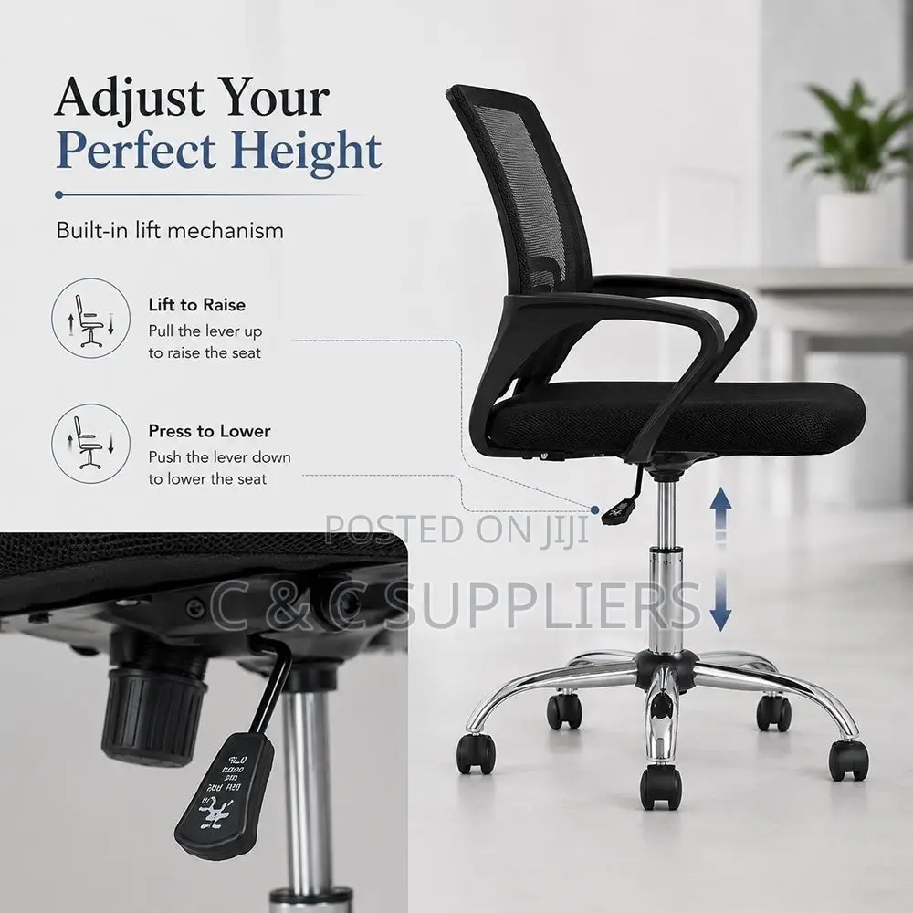 Medium Back Mesh Study Chair.