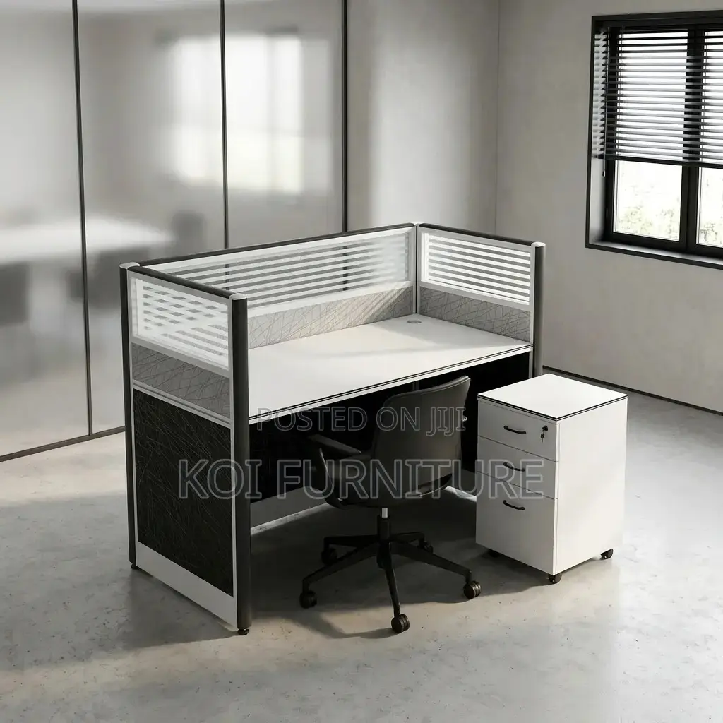 Office Workstation; One User MDF Made Office Wokstation Table