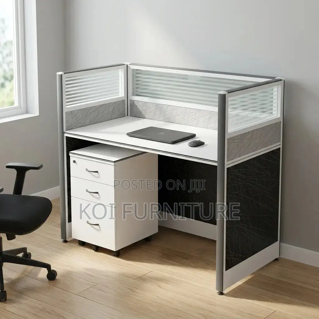 Office Workstation; One User MDF Made Office Wokstation Table