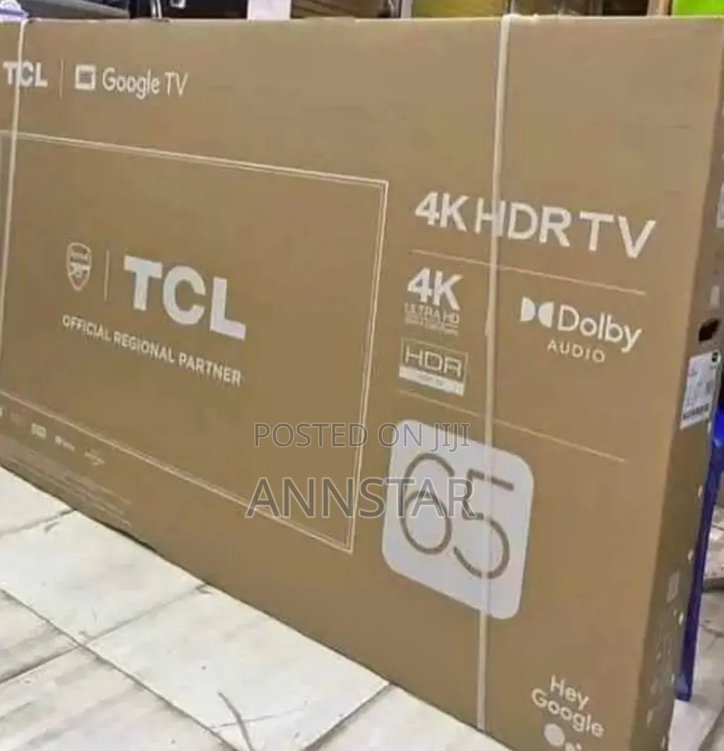 TCL 4 K HDR 65 Inch Television