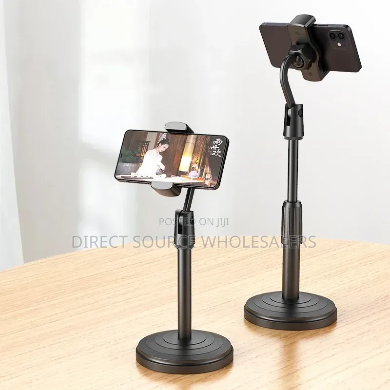 Foldable Portable Table Stand With Phone Holder