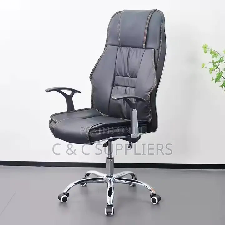 Executive Generic Leather Computer Chair.
