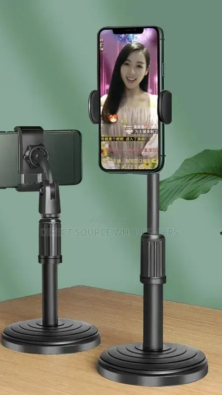 Portable Table Mount Stand for Video Calls Podcasts