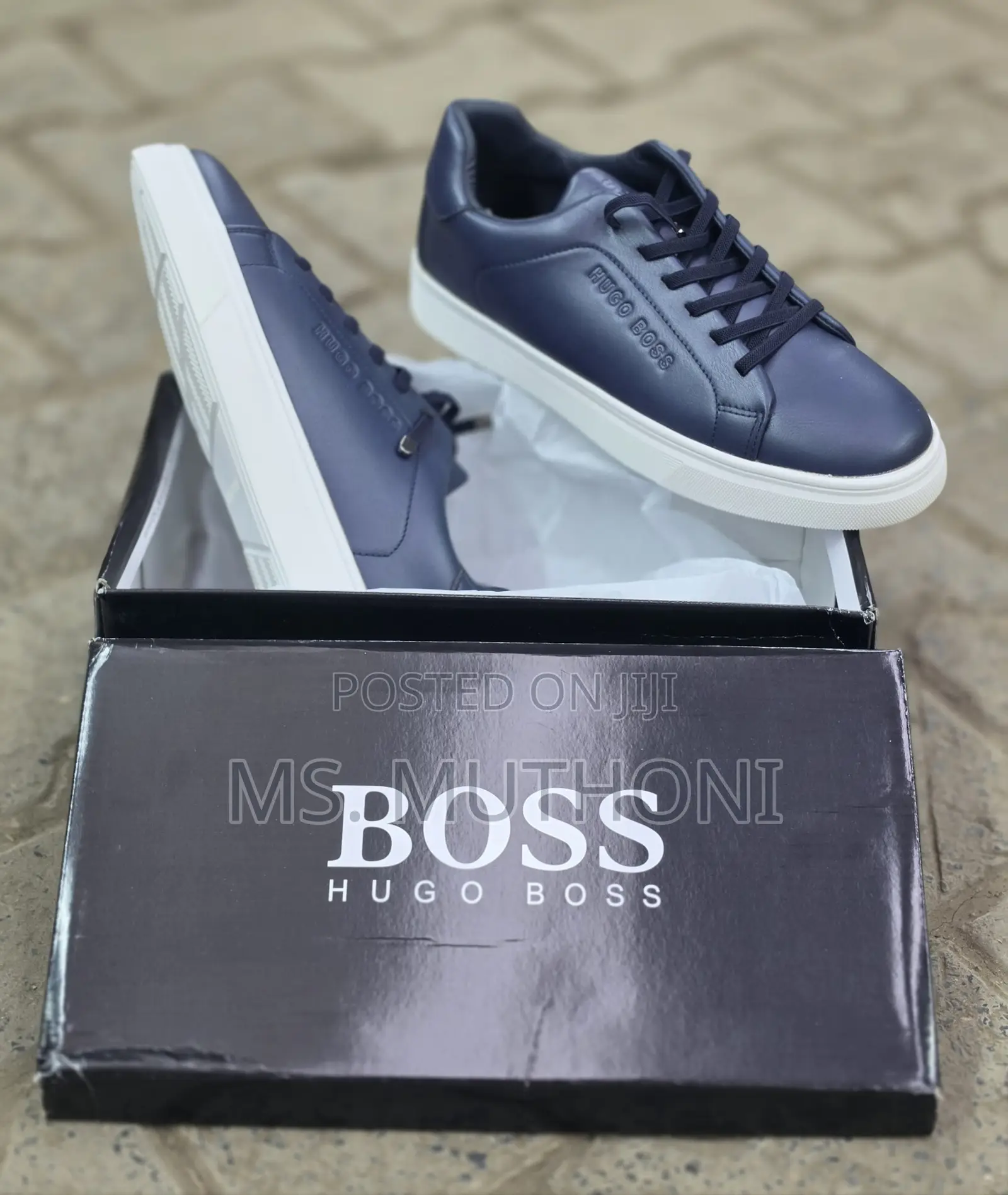 The Classic Hugo Boss Sneakers in 2 Colors :Size 40-45