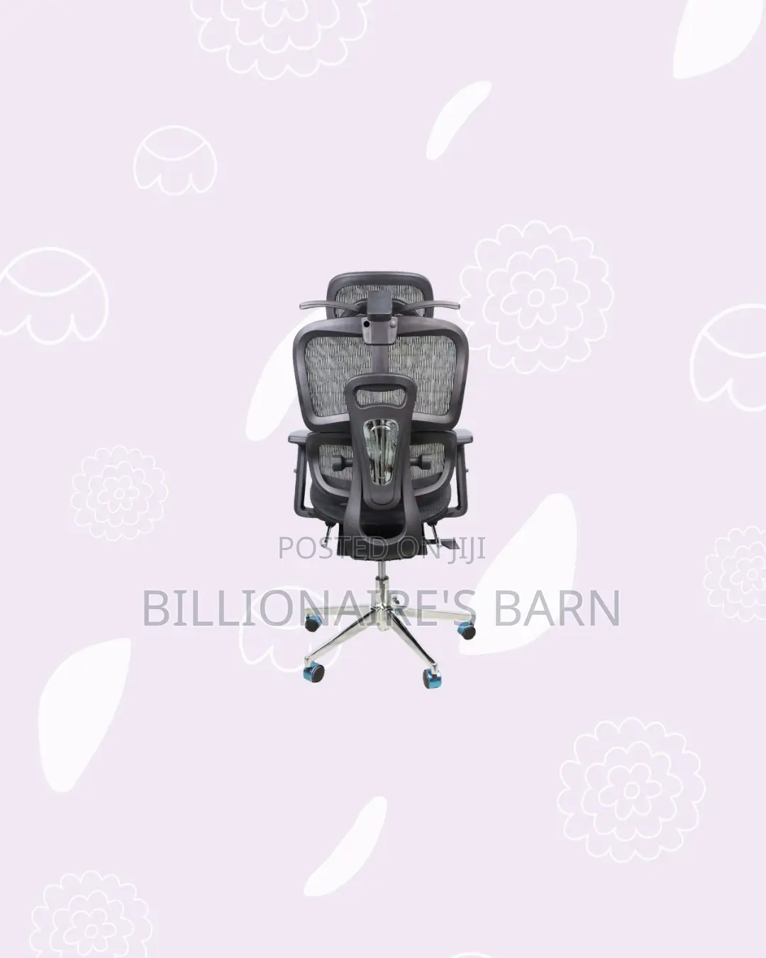 Practical AeroFlex Black Mesh Executive Chair | Daily Office Comfort