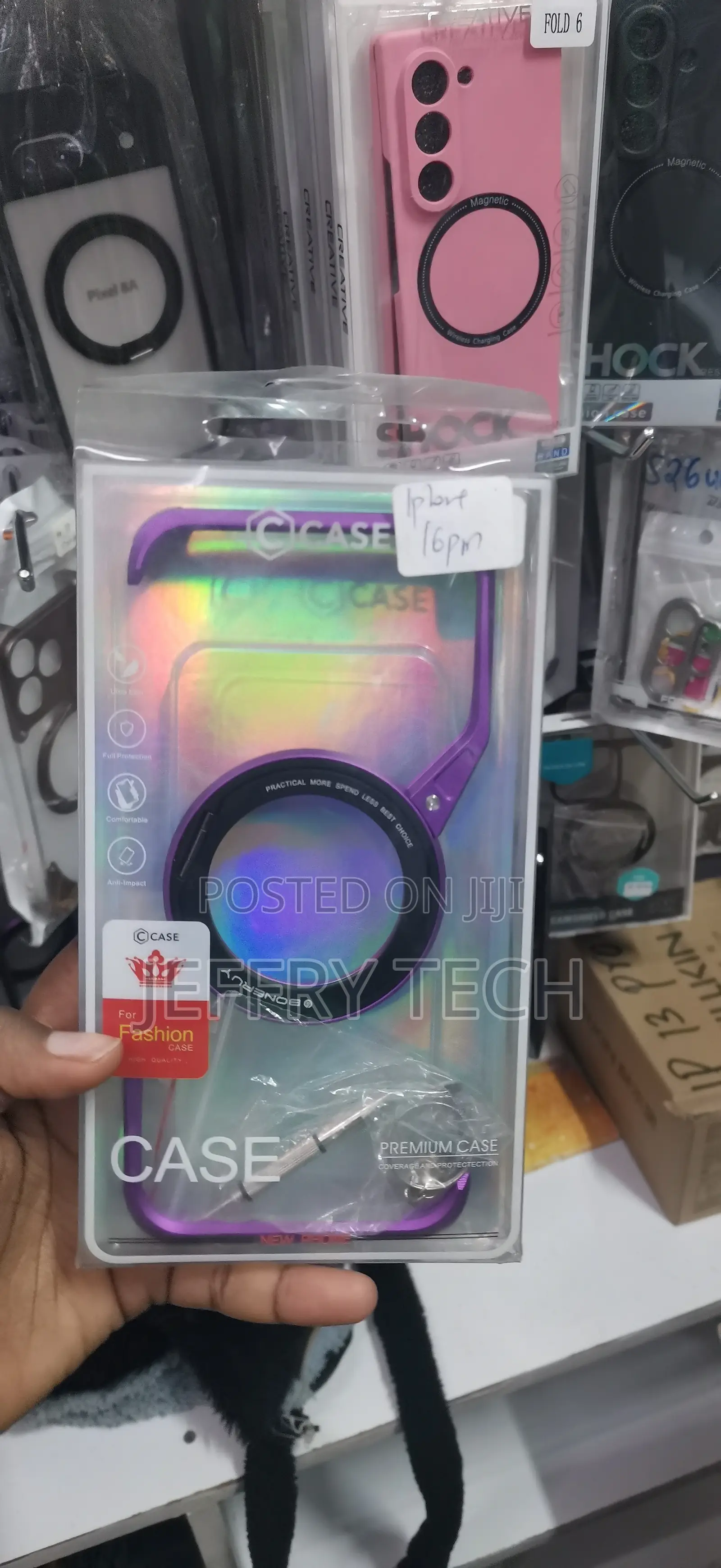 iPhone 16 Pro Max Boneruy M09 Aluminum Alloy Frameless Magnetic Case