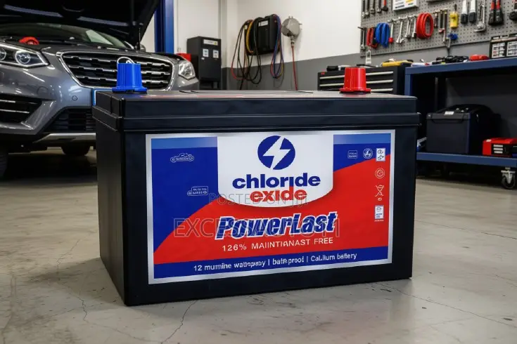 Powerlast N50 L MF Short Box 12V Car Battery - With Warranty
