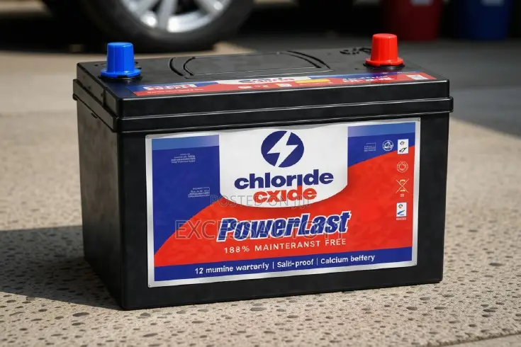 Powerlast N50 L MF Short Box 12V Car Battery - With Warranty