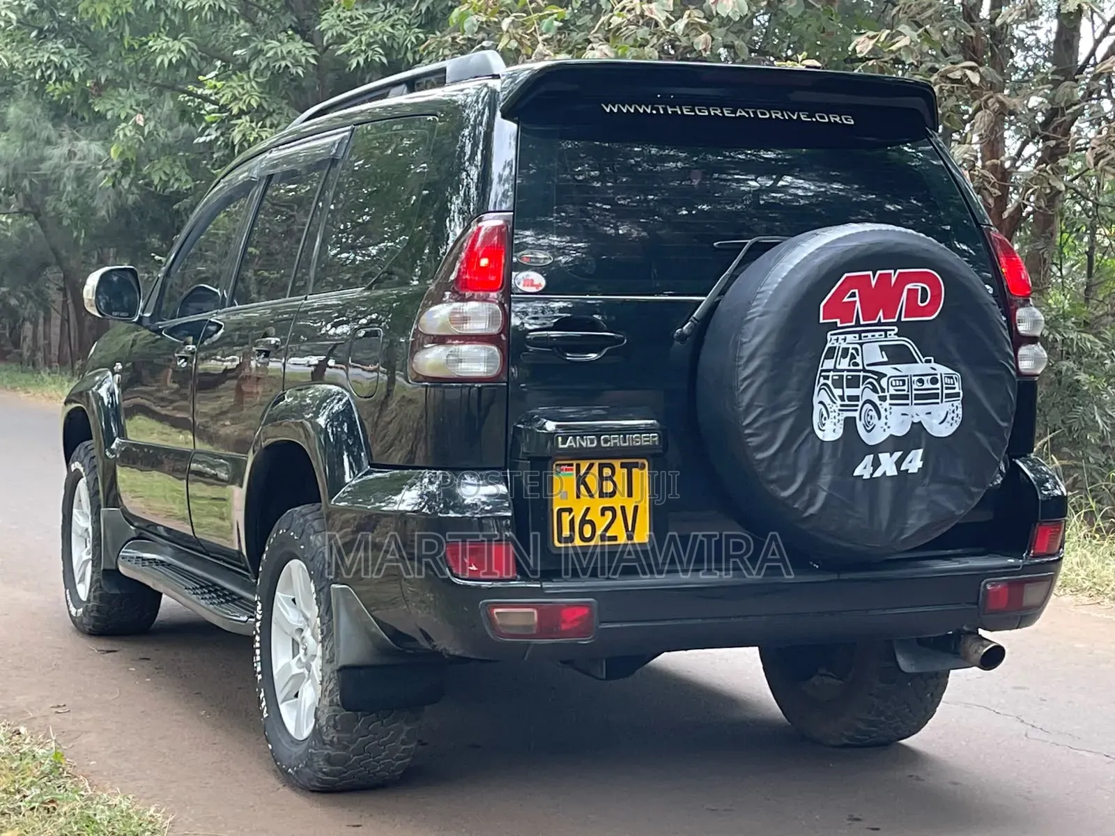 Toyota Land Cruiser Prado 2005 Black