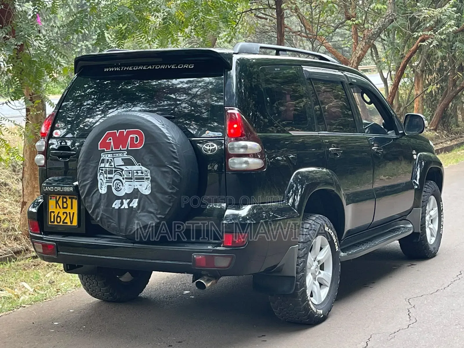 Toyota Land Cruiser Prado 2005 Black