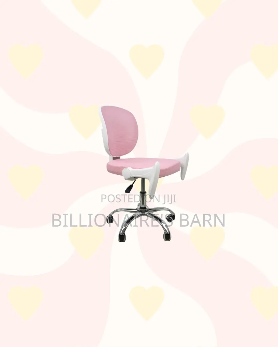Practical Pink Mesh Office Chair | Focused Work Sessions