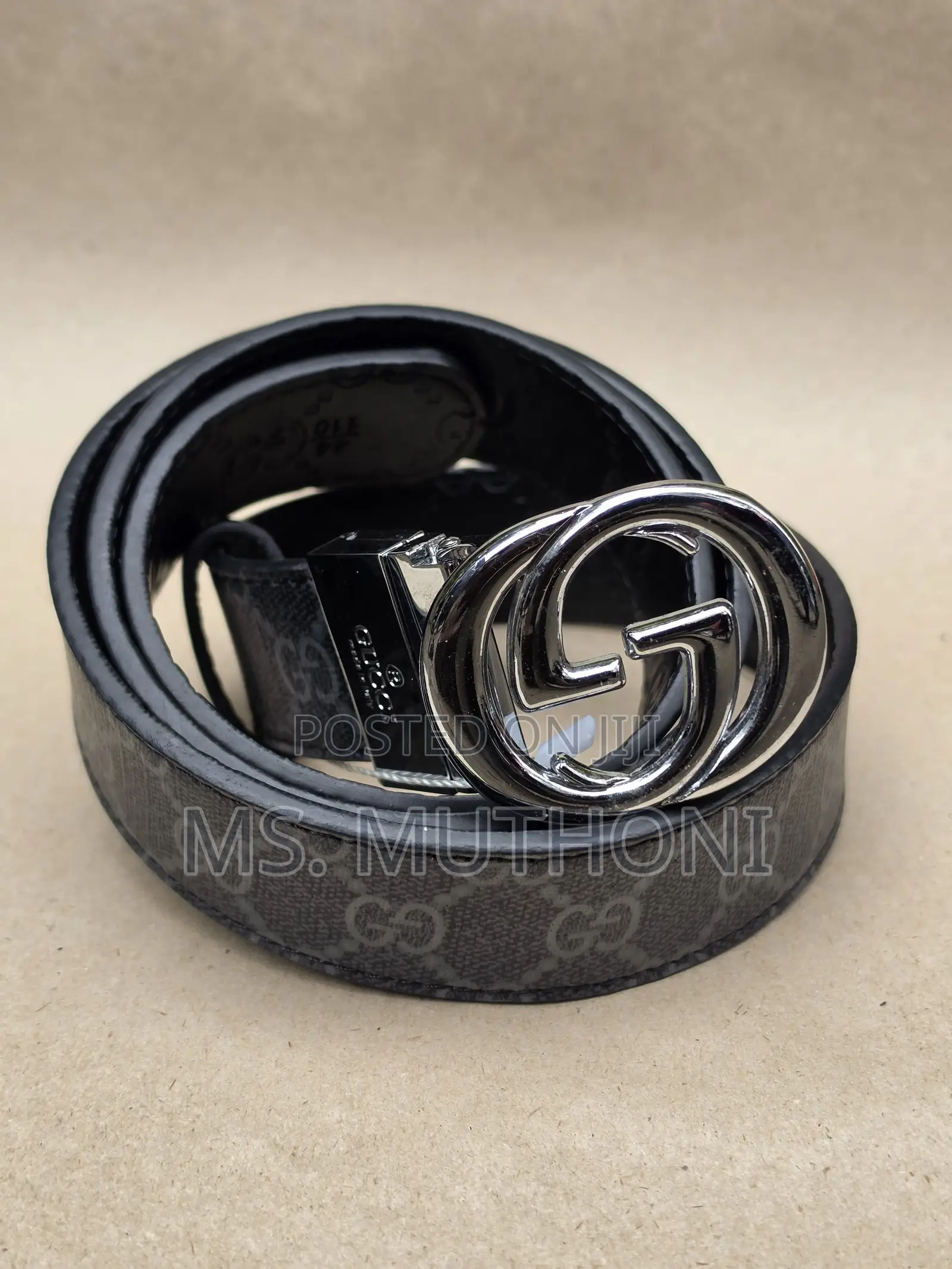 Gucci GG Monogram Belts