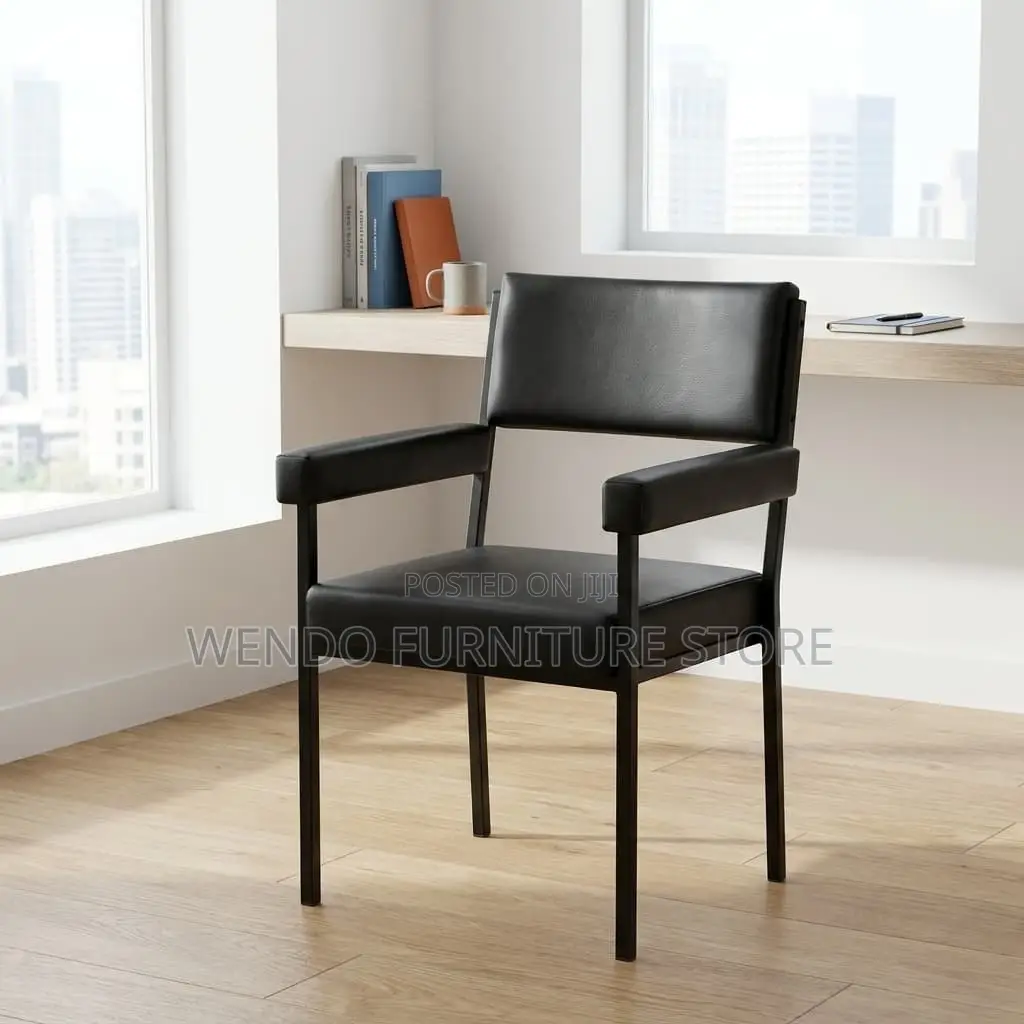 Office Chairs; Black Ergonomic Catalina Chairs With Strong Armrest