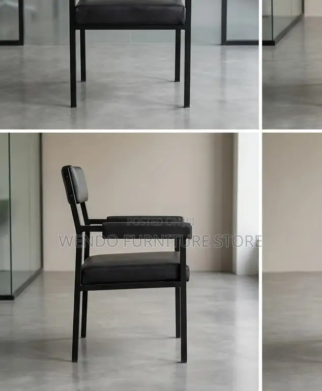 Office Chairs; Black Ergonomic Catalina Chairs With Strong Armrest