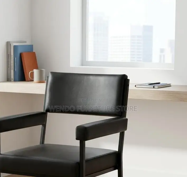 Office Chairs; Black Ergonomic Catalina Chairs With Strong Armrest