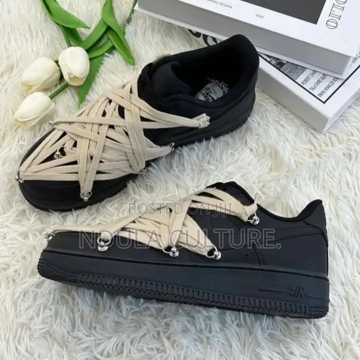 Custom "Rick Owens" Style Nike Air Force 1s