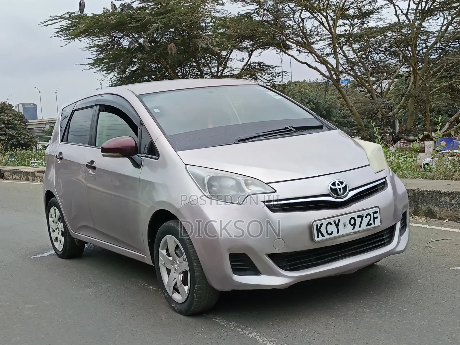 Toyota Ractis 2013 Purple