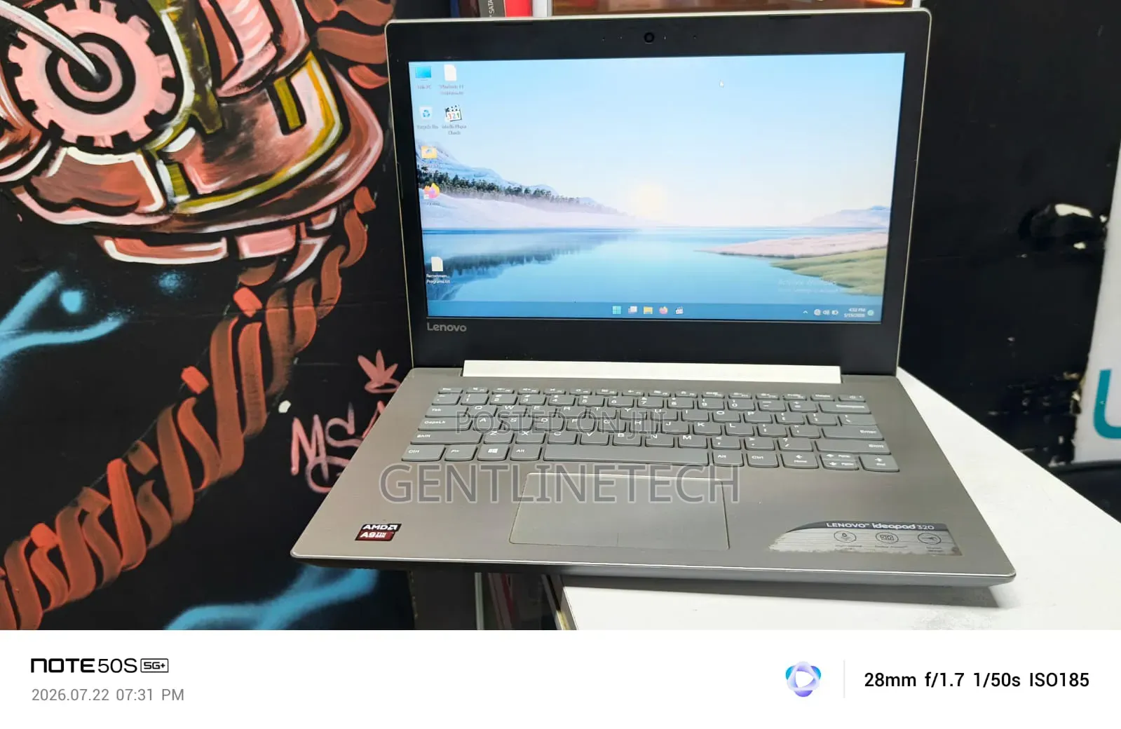 Laptop Lenovo IdeaPad 320 8GB AMD A8 HDD 128GB