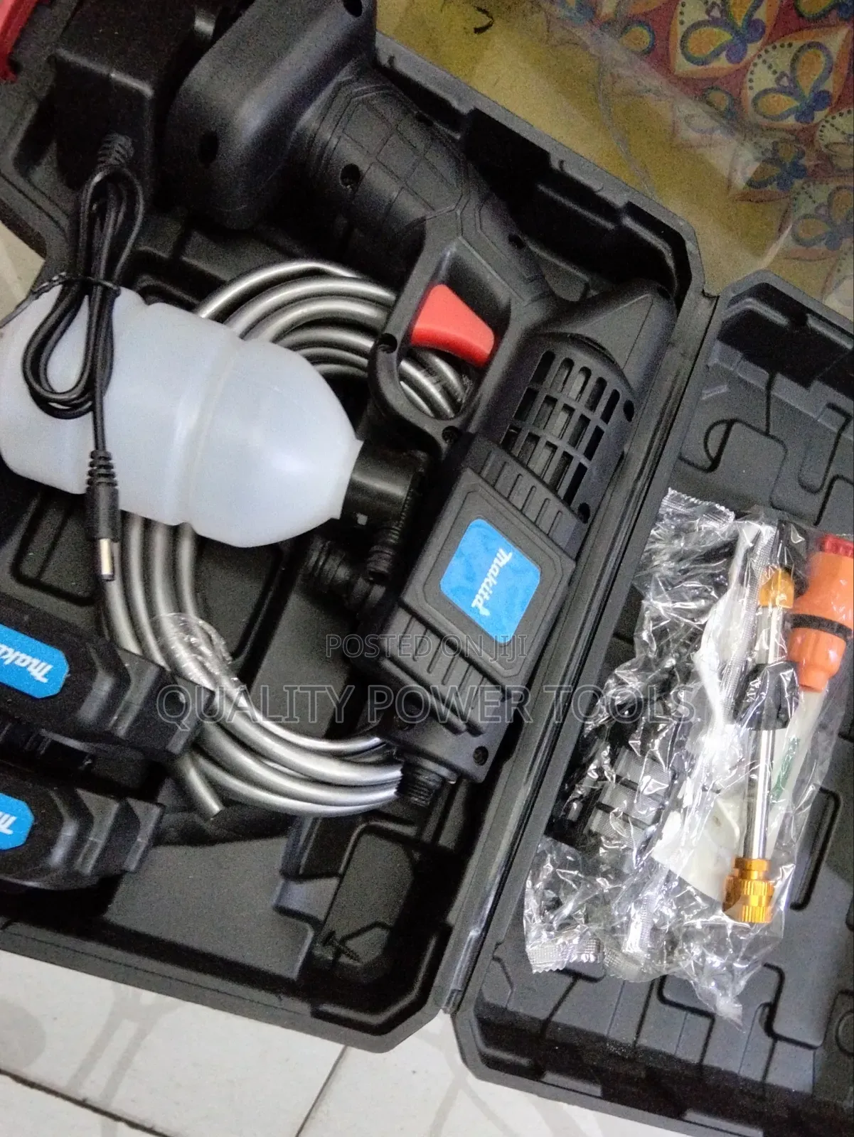Makita Portable Carwash High Pressure Cordless Spray Gun Machine