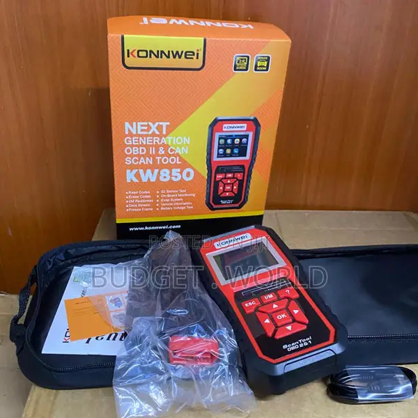 Konnwei KW850 Full OBD2 Car Diagnostic Scanner – Multi-Language