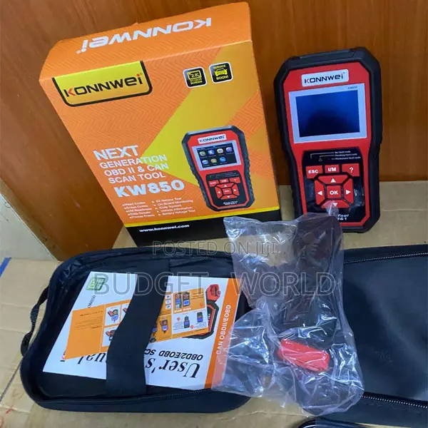 KW850 OBD2 Scanner With Color Display USB Updates