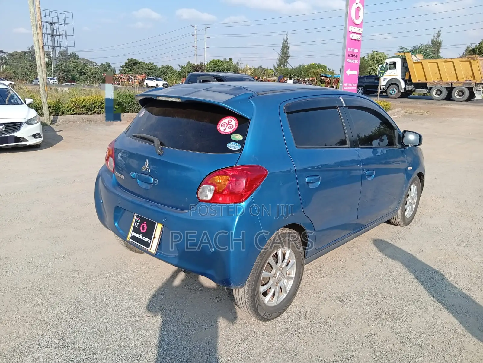 Mitsubishi Mirage 2014 Blue