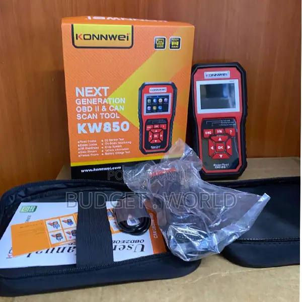 . KW850 OBD2 Diagnostic Tool With Check Engine Reset