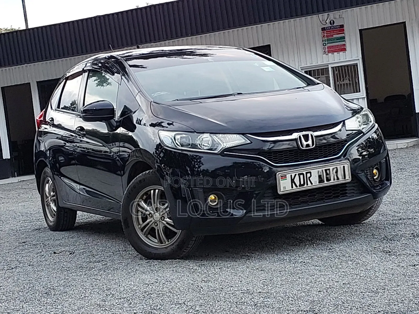 Honda Fit 2017 Black