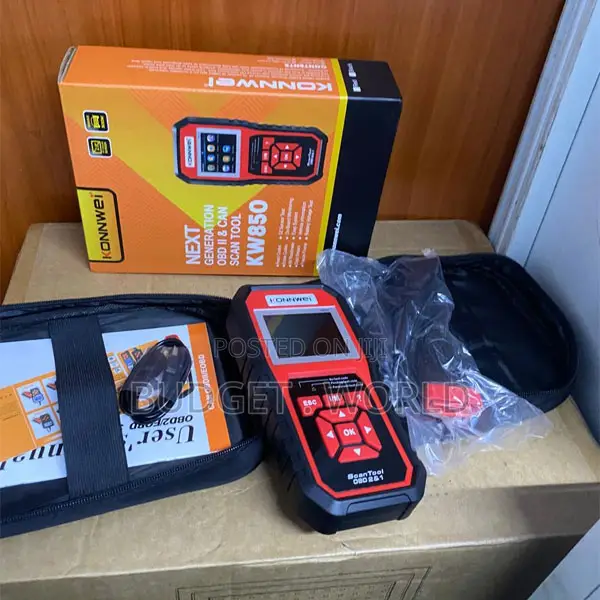 Konnwei KW850 Engine Fault Code Reader Check Engine Reset Tool