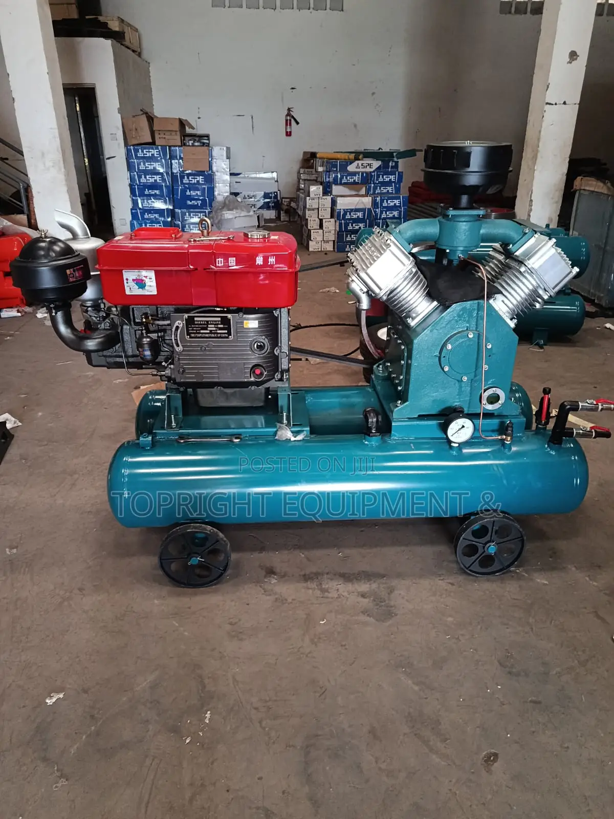 Mining Compressor - 4 Pistons