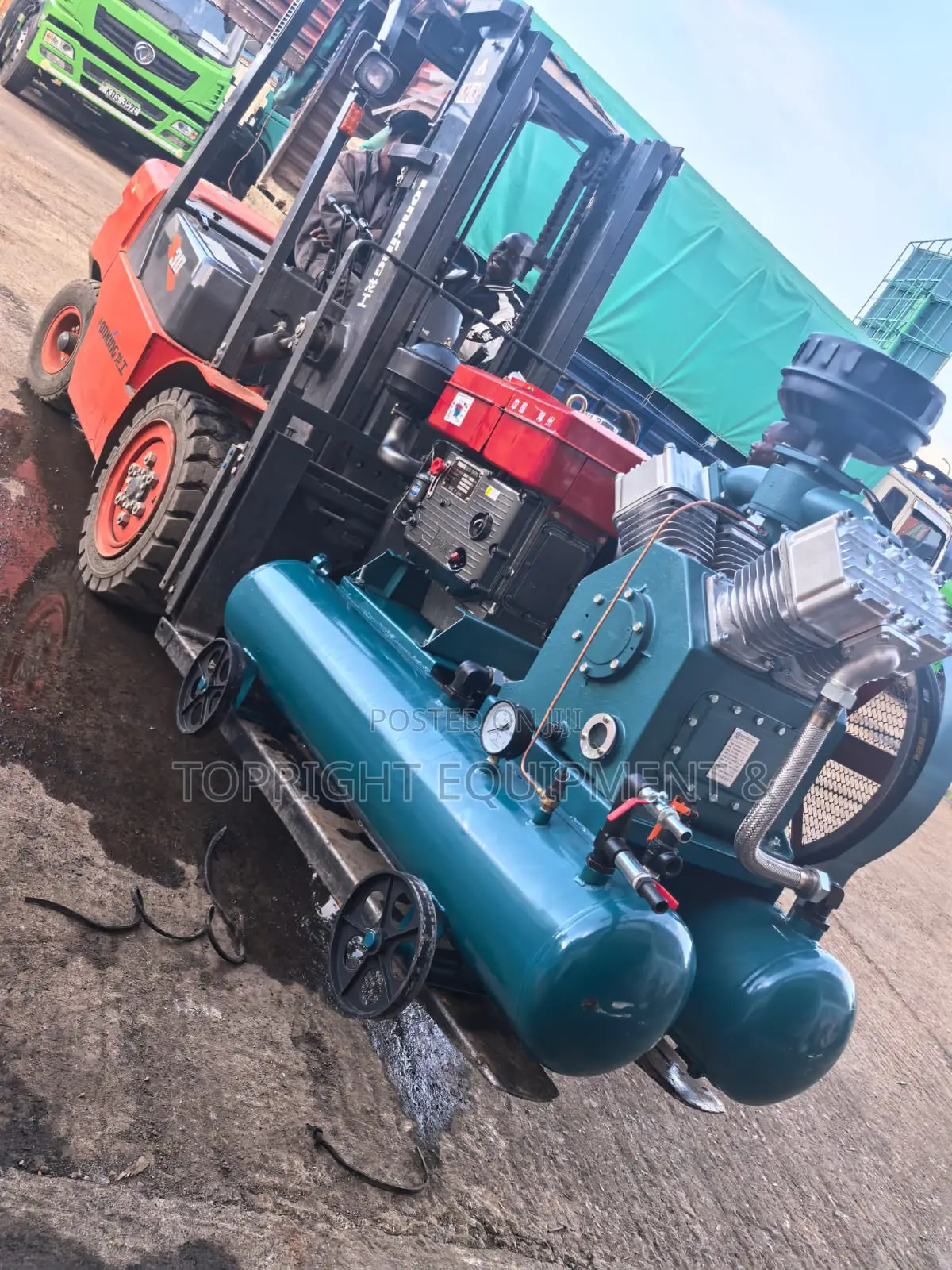 Mining Compressor - 4 Pistons