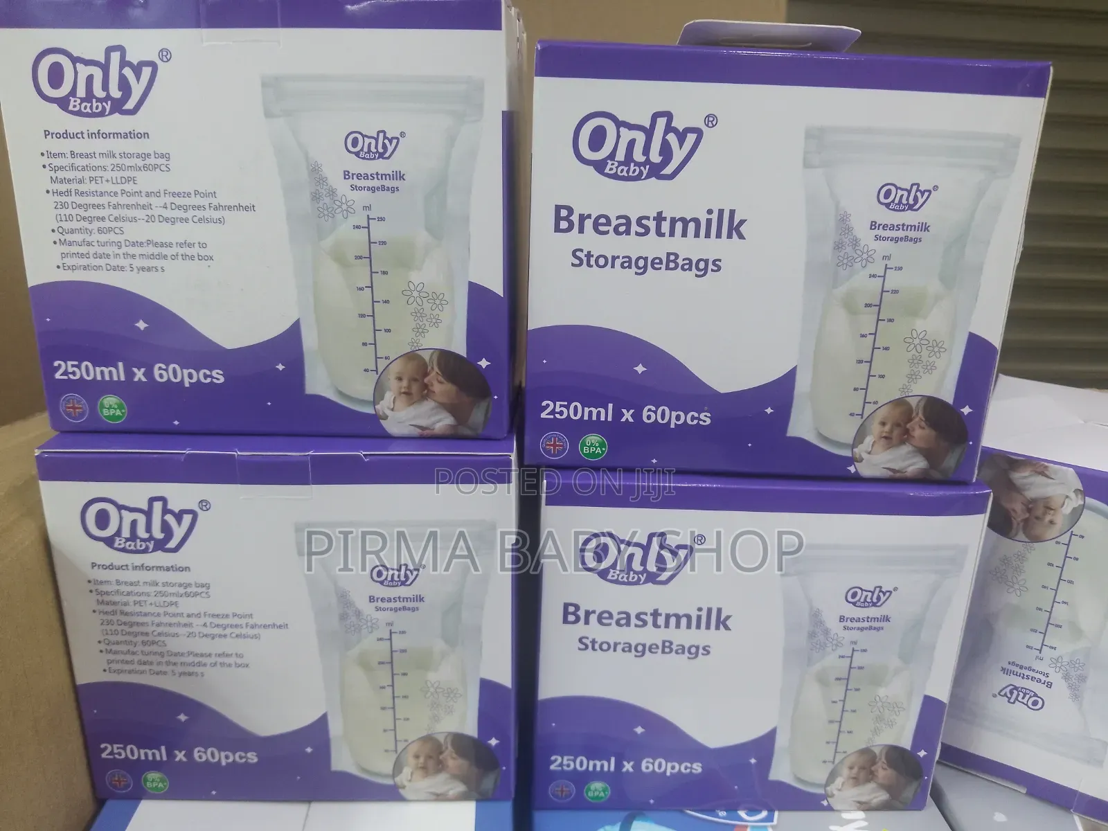 Only Milk Storage Bags
